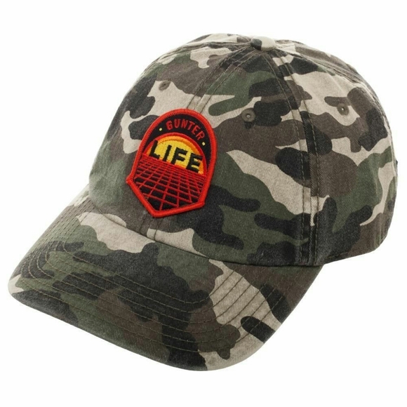🆕Gunter Life Patch Camo Dad Cap Ready Player One Hat - Picture 5 of 6
